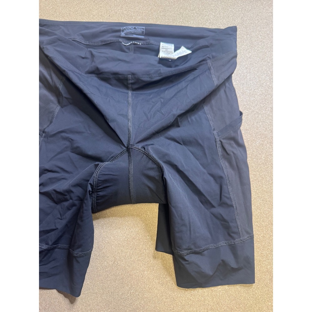 Patagonia‎ Endless Ride Liner Shorts Black Padded Cycling Mountain Bike Mens XL